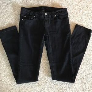 Black skinny jeans